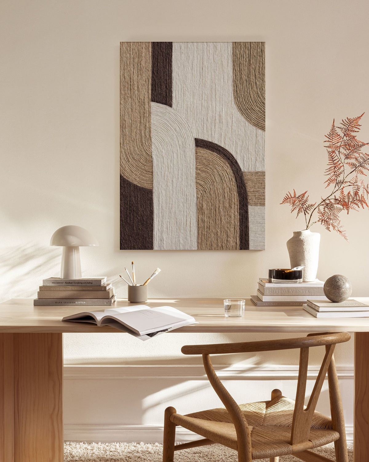 Twined Shapes Canvas print