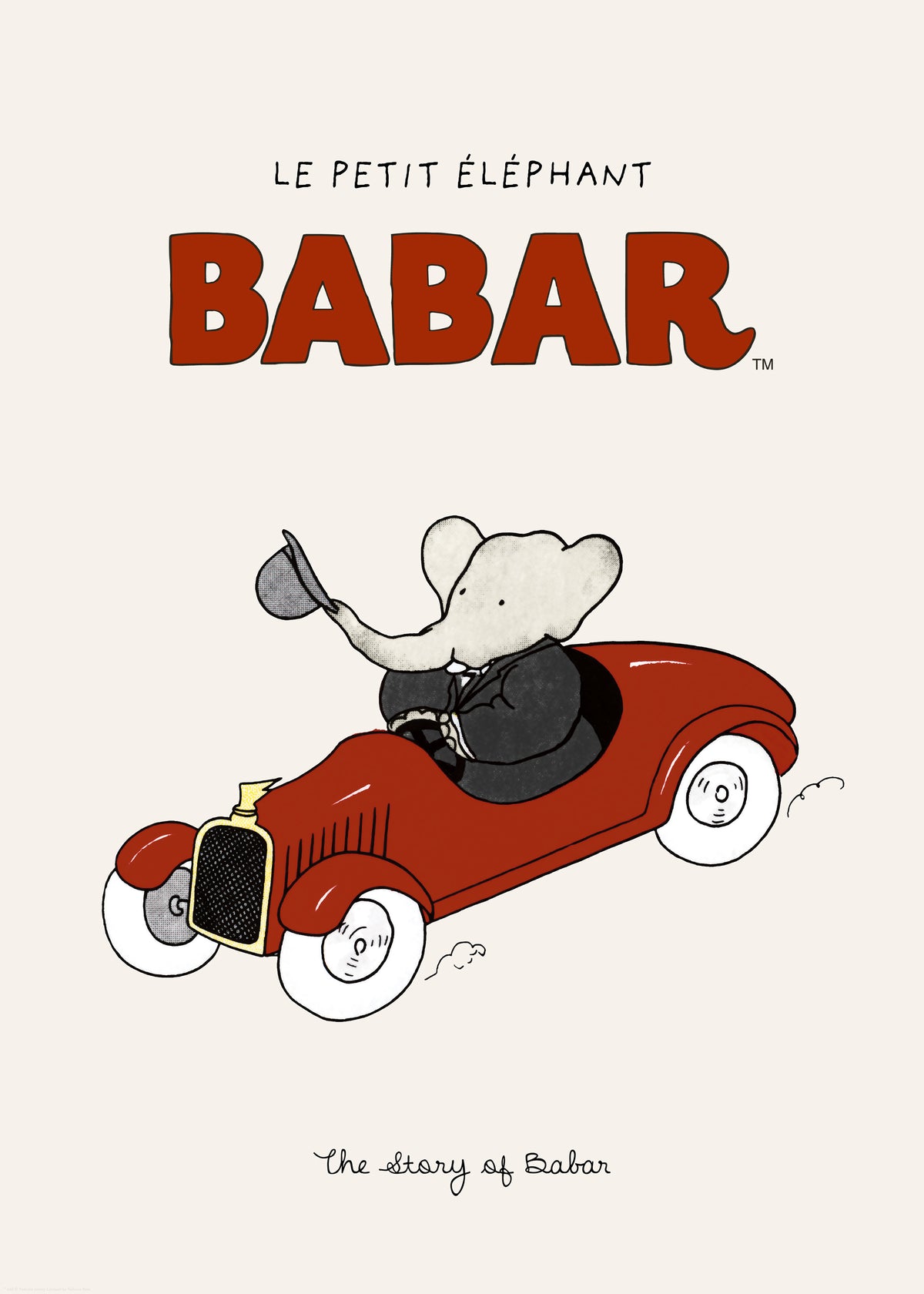Babar - The Story of Babar Print