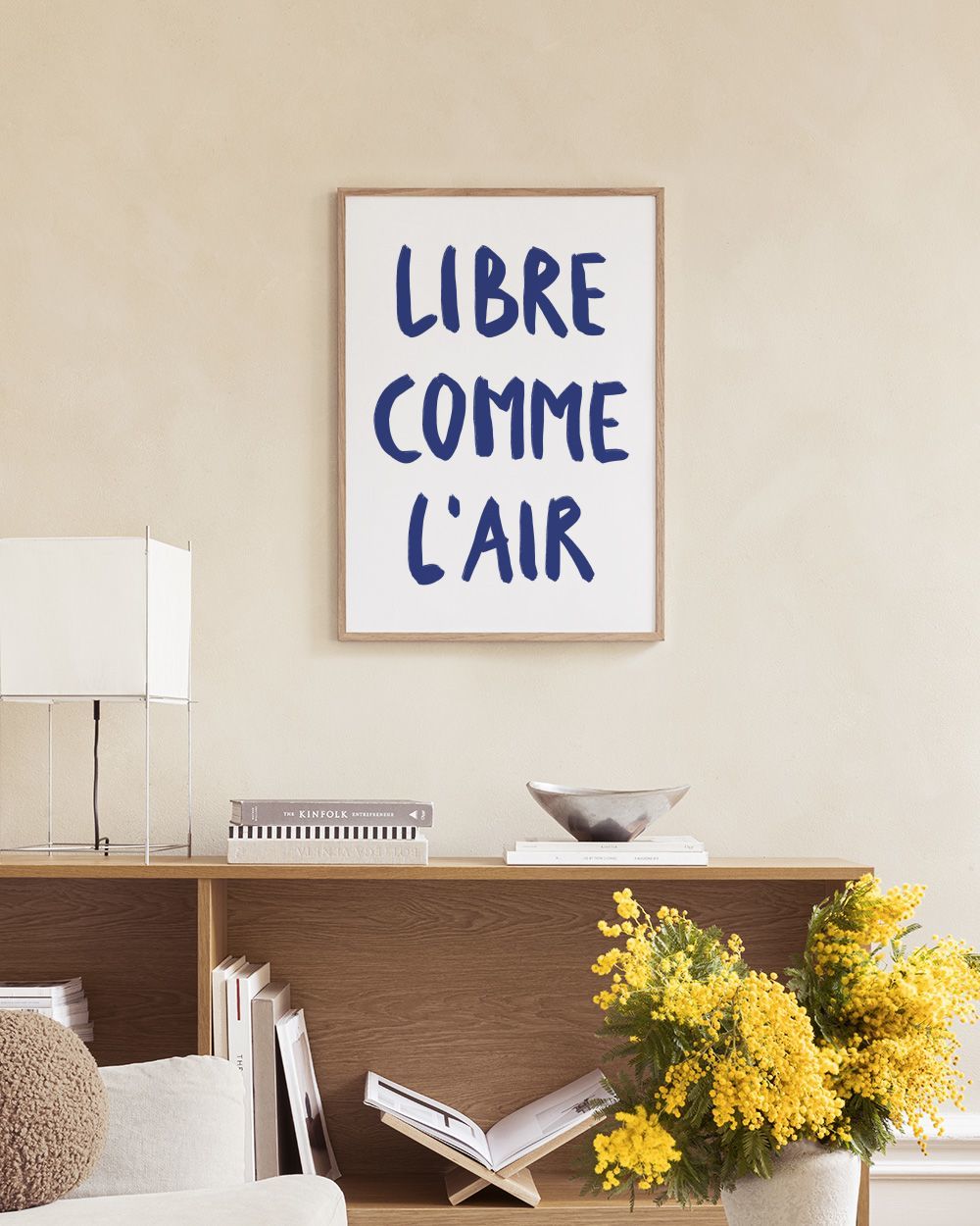 Libre Comme l'Air Print