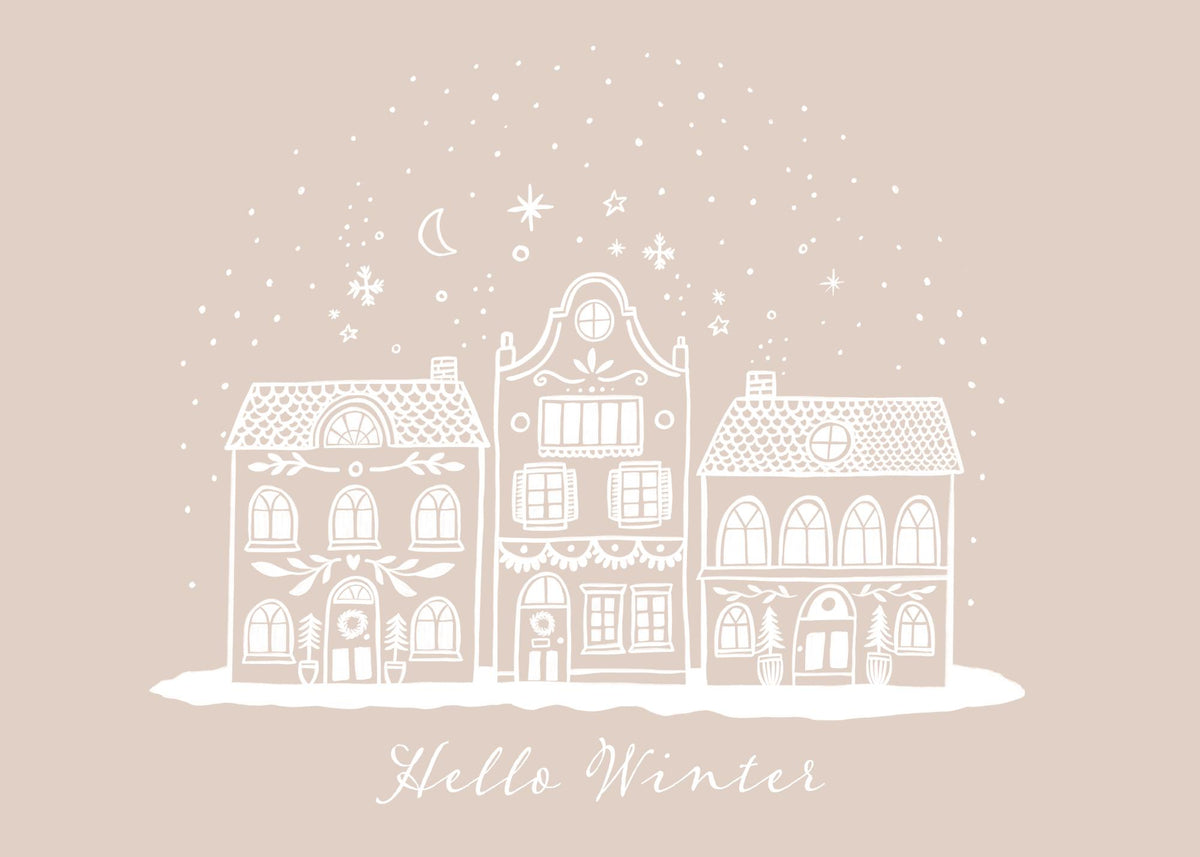 Hello Winter Print