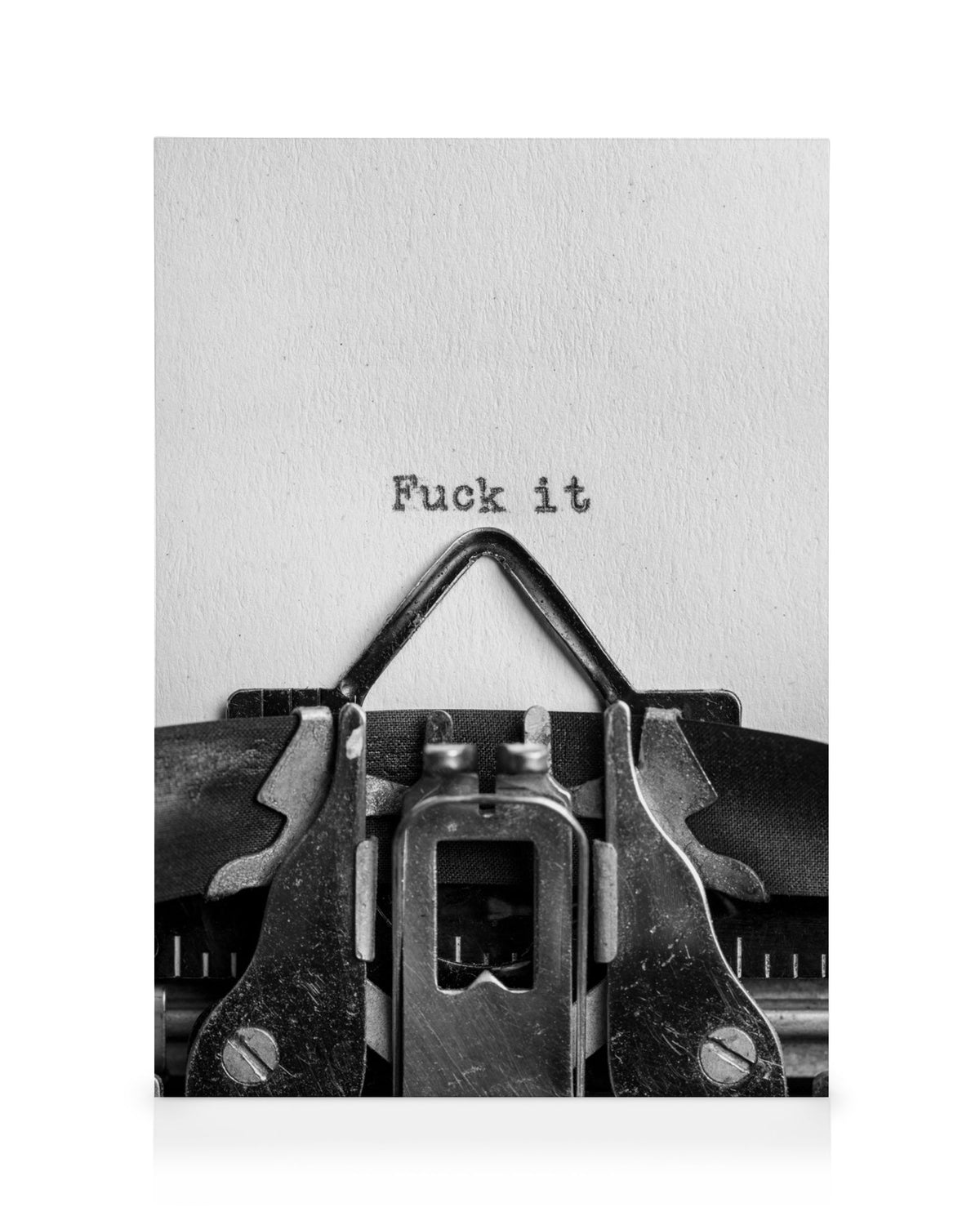 F**k It Canvas print