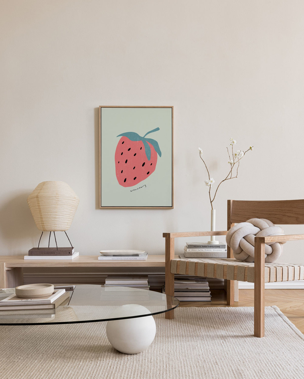 Strawberry Canvas print