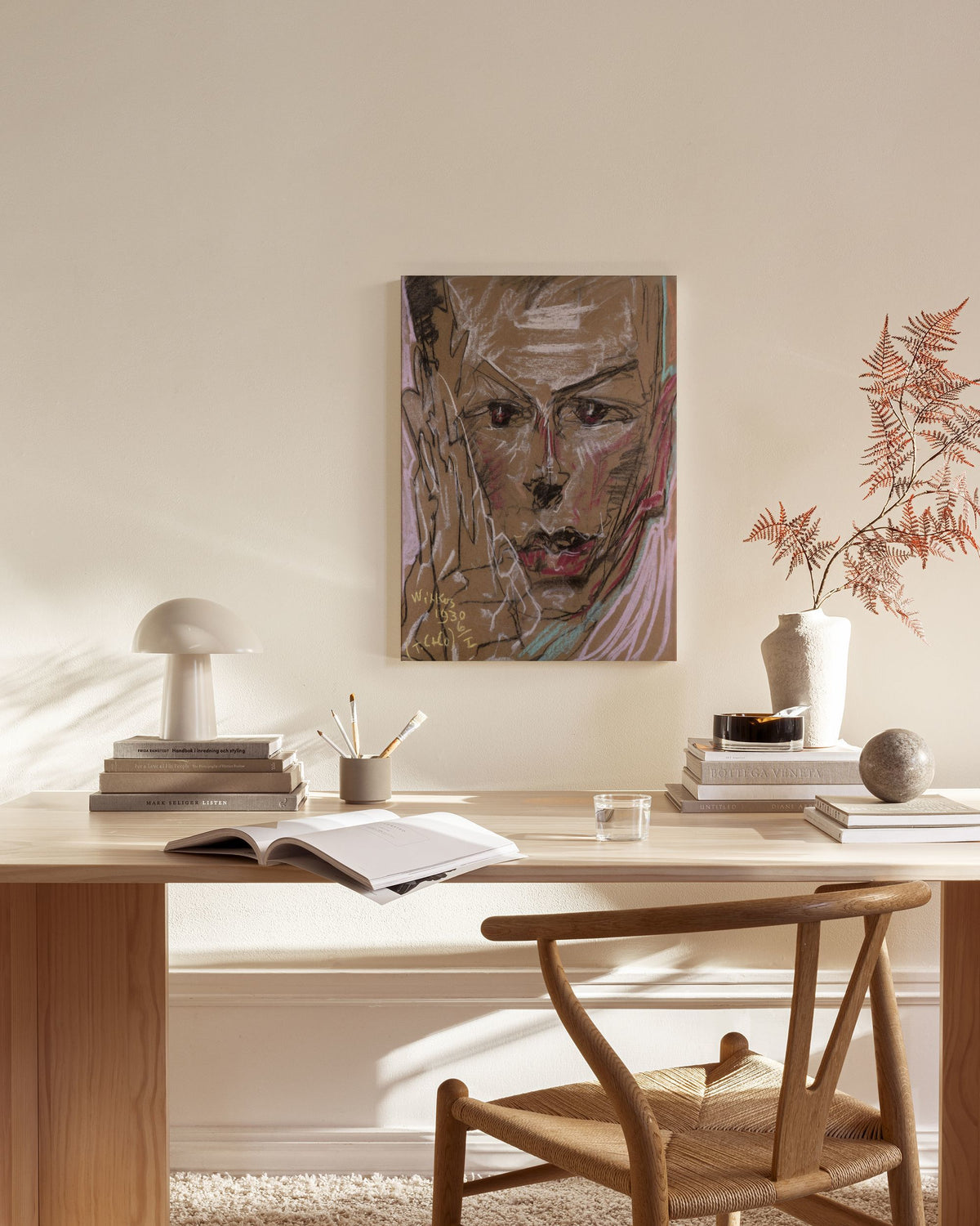 Witkacy - Portrait Canvas print