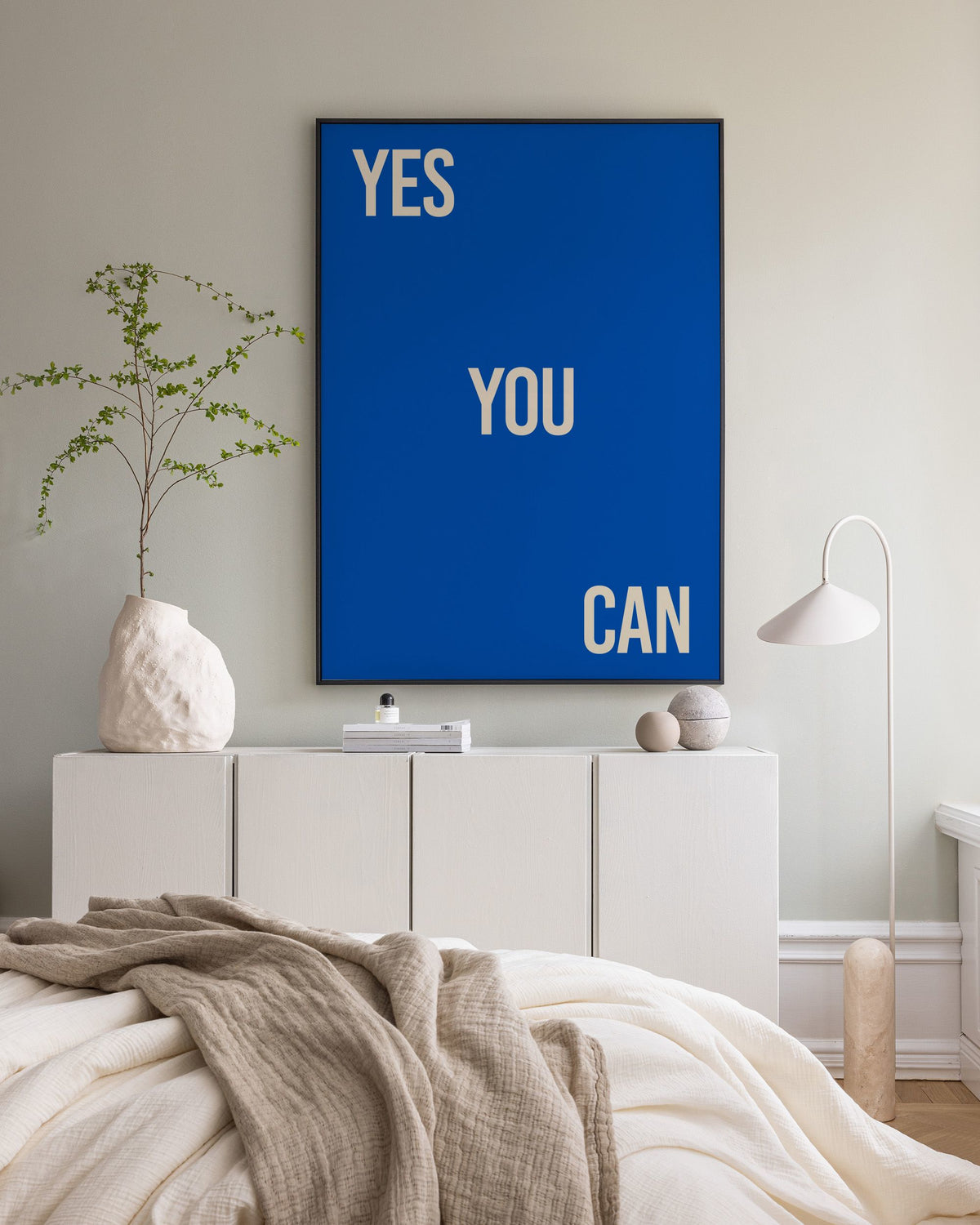 Yes You Can Canvas print