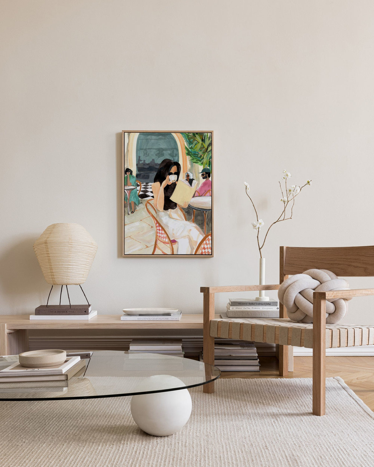 Laura Page - Italian Girl Canvas print