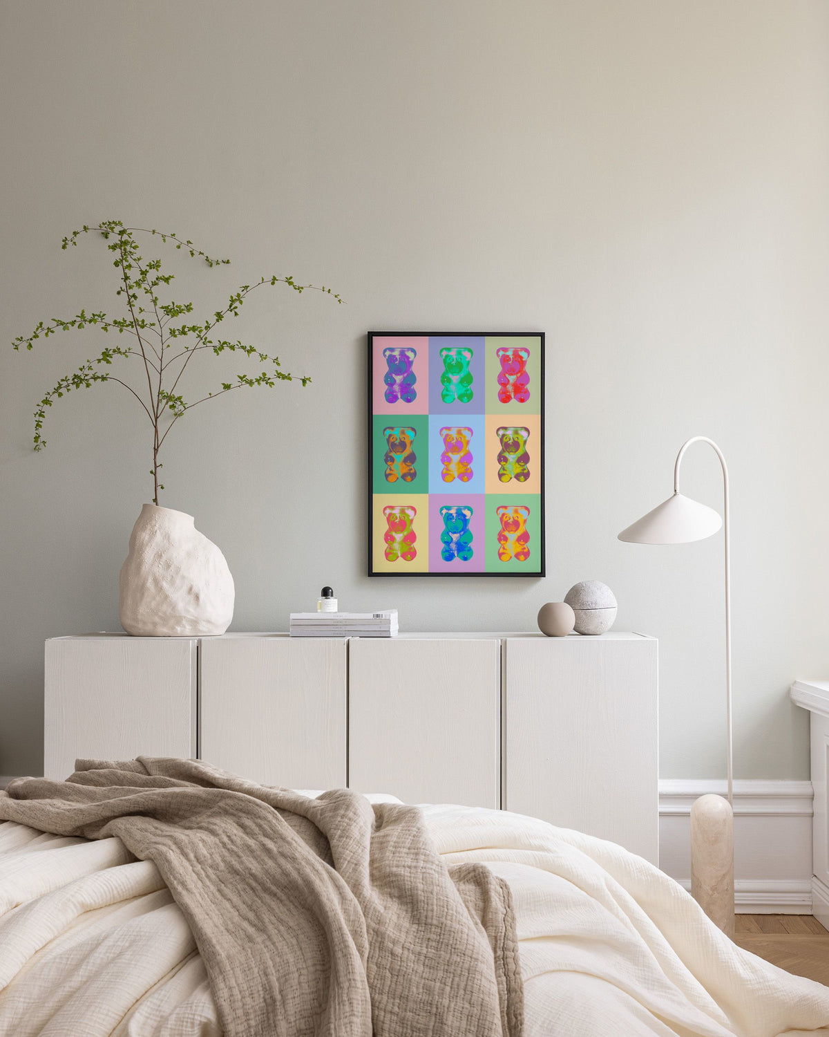 Pop Art Gummy Bear No2 Canvas print