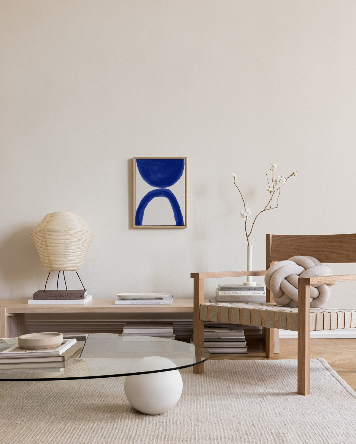 Un Po' Di Blu No1 Canvas print