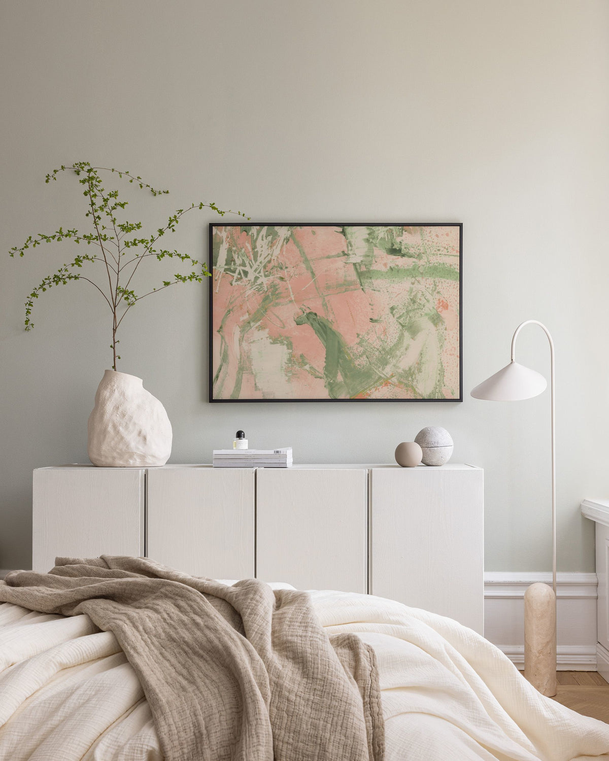 Blush Expression No2 Canvas print