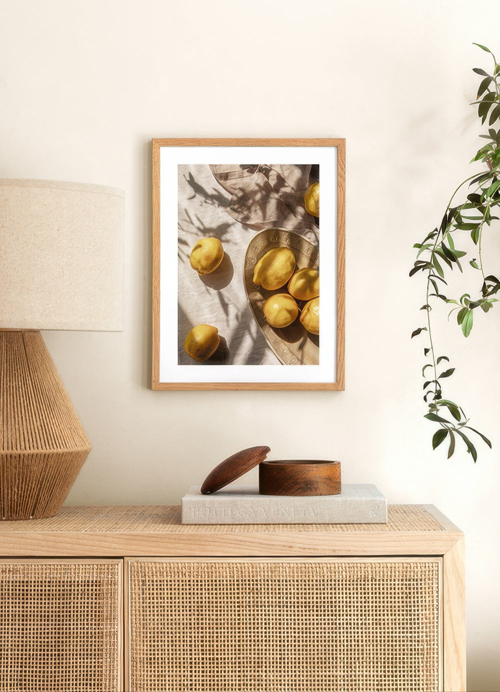 Lemons In Sunlight Print