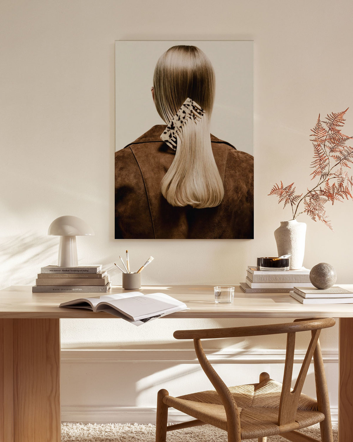 Still Back Canvas print
