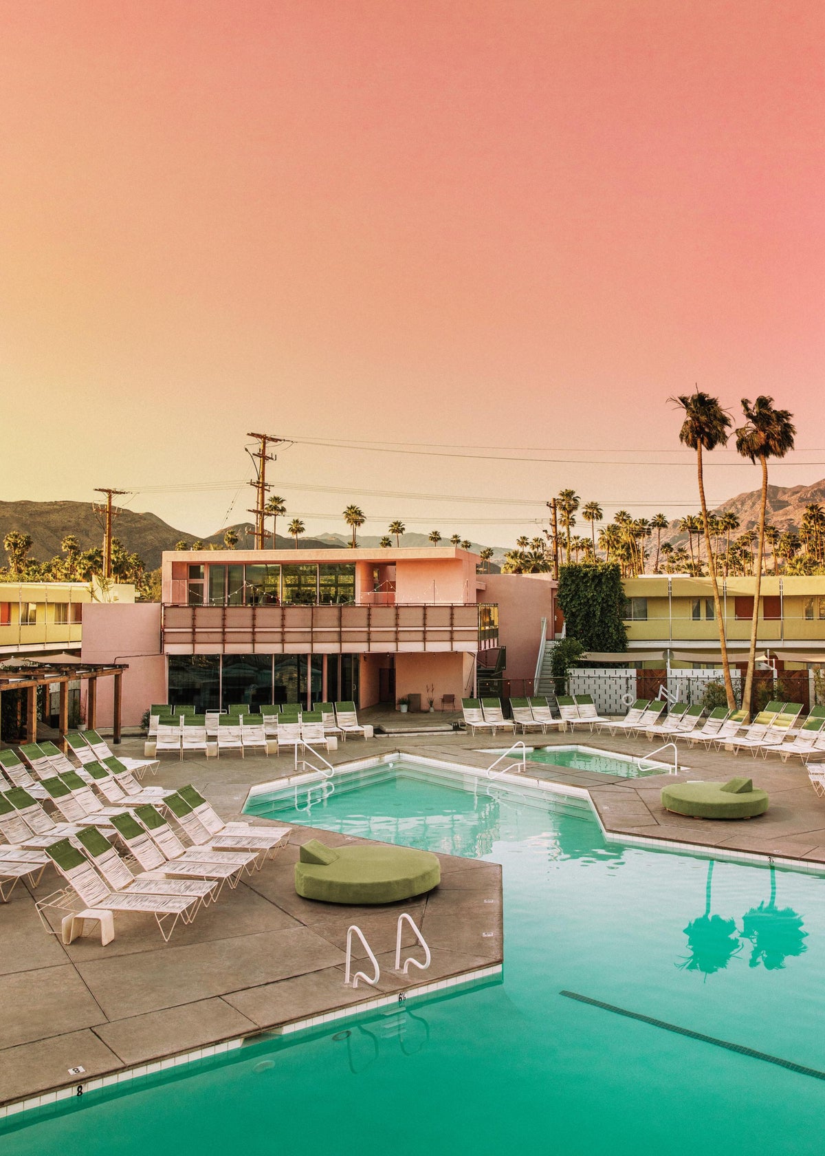 Pink Sky Resort Print