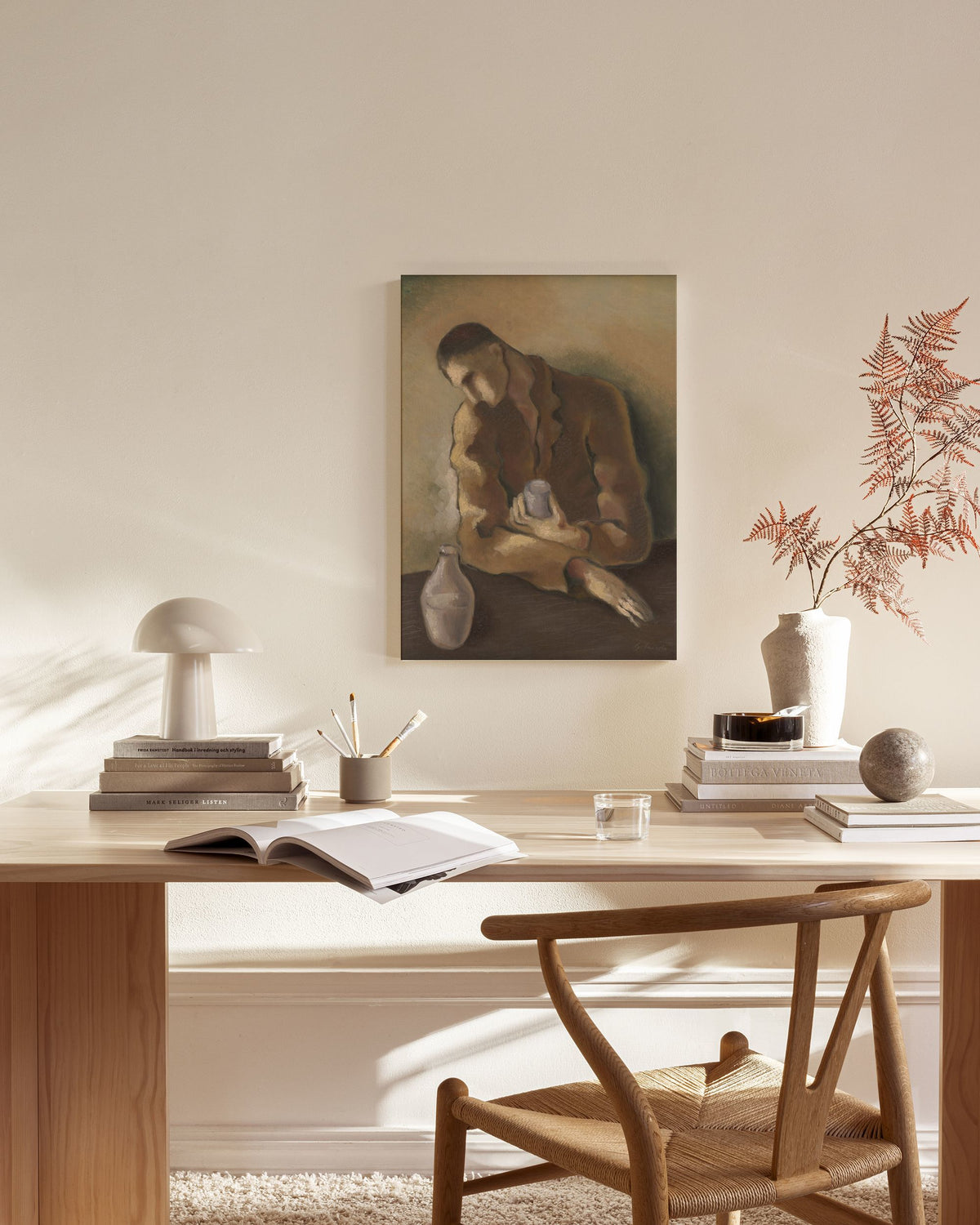 Mikuláš Galanda - Drunkard Canvas print
