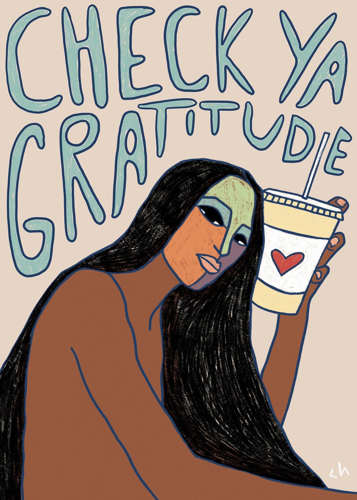 Cortney Herron - Drink Up Print