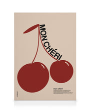 Mon Cheri No1 Canvas print