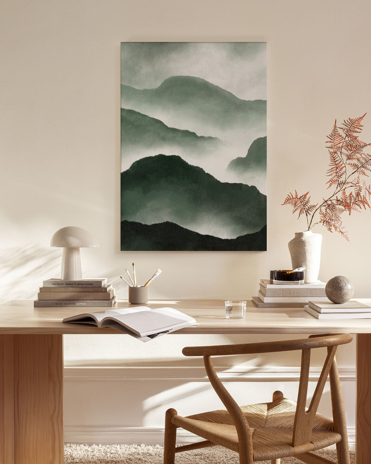 Mistscape No2 Canvas print