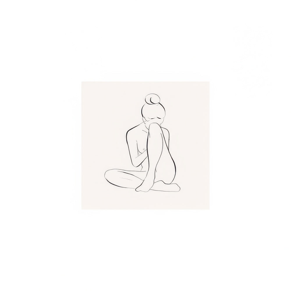 Bare Skin Illustration Print
