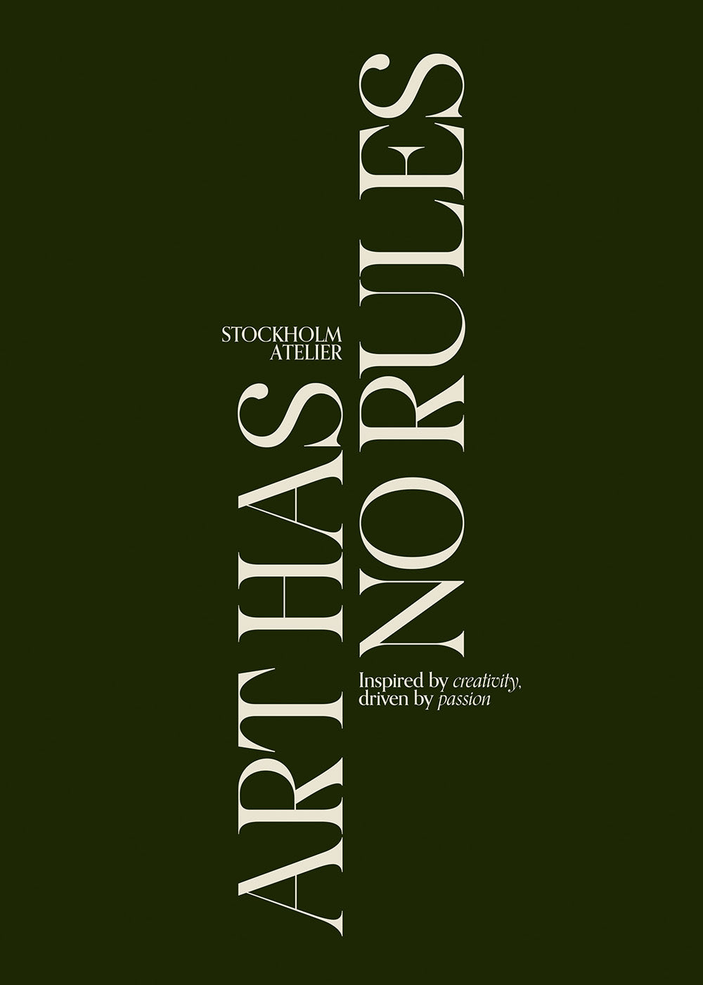 Art Has No Rules Print