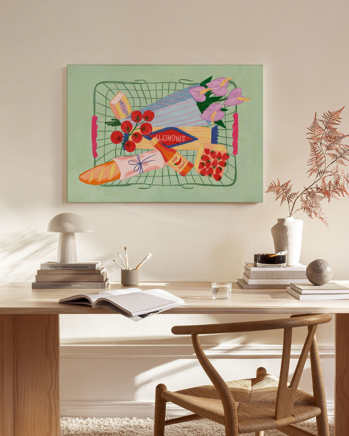 Romantic Errands Canvas print