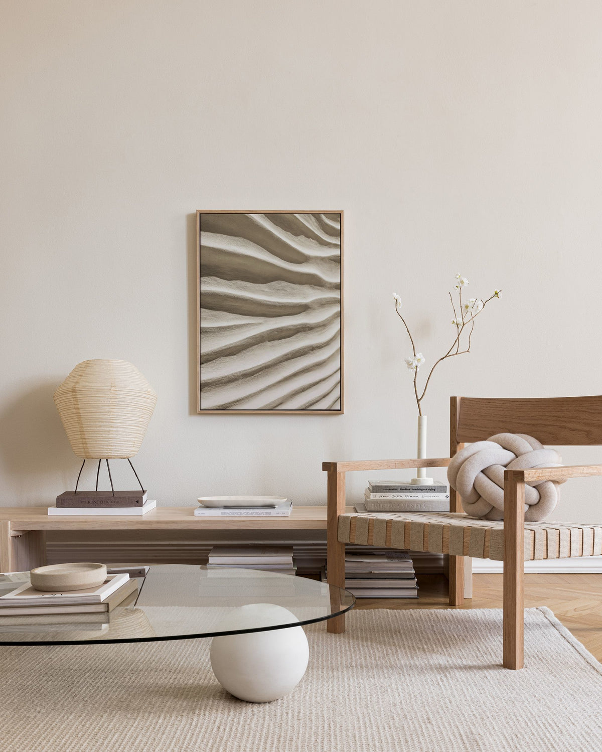 Sand Texture Canvas print