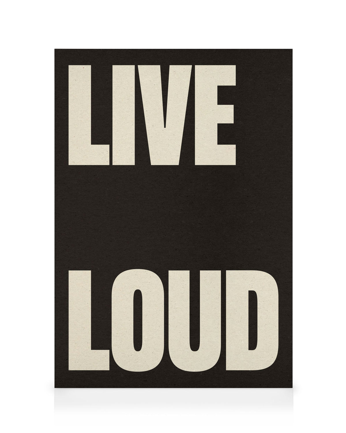 Live Loud Canvas print