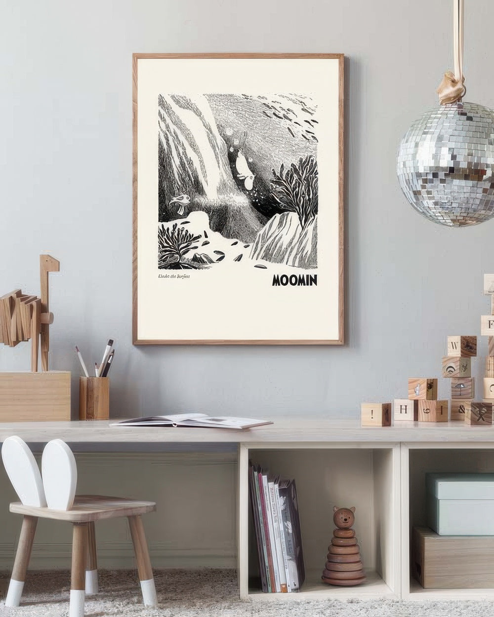 Moomin - Under the Surface Print