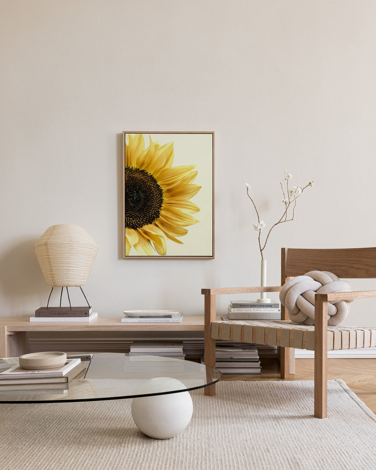 Sunflower Canvas print