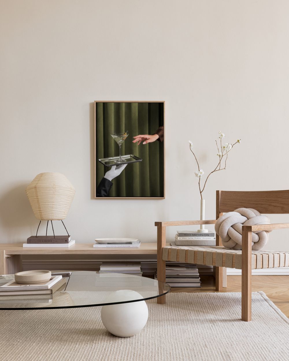 One More Martini Canvas print
