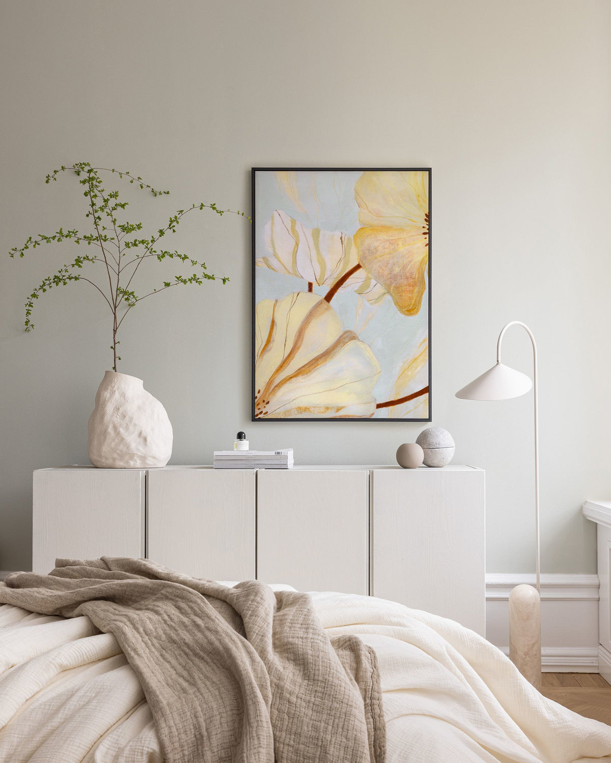 Abstract Blossoms Canvas print