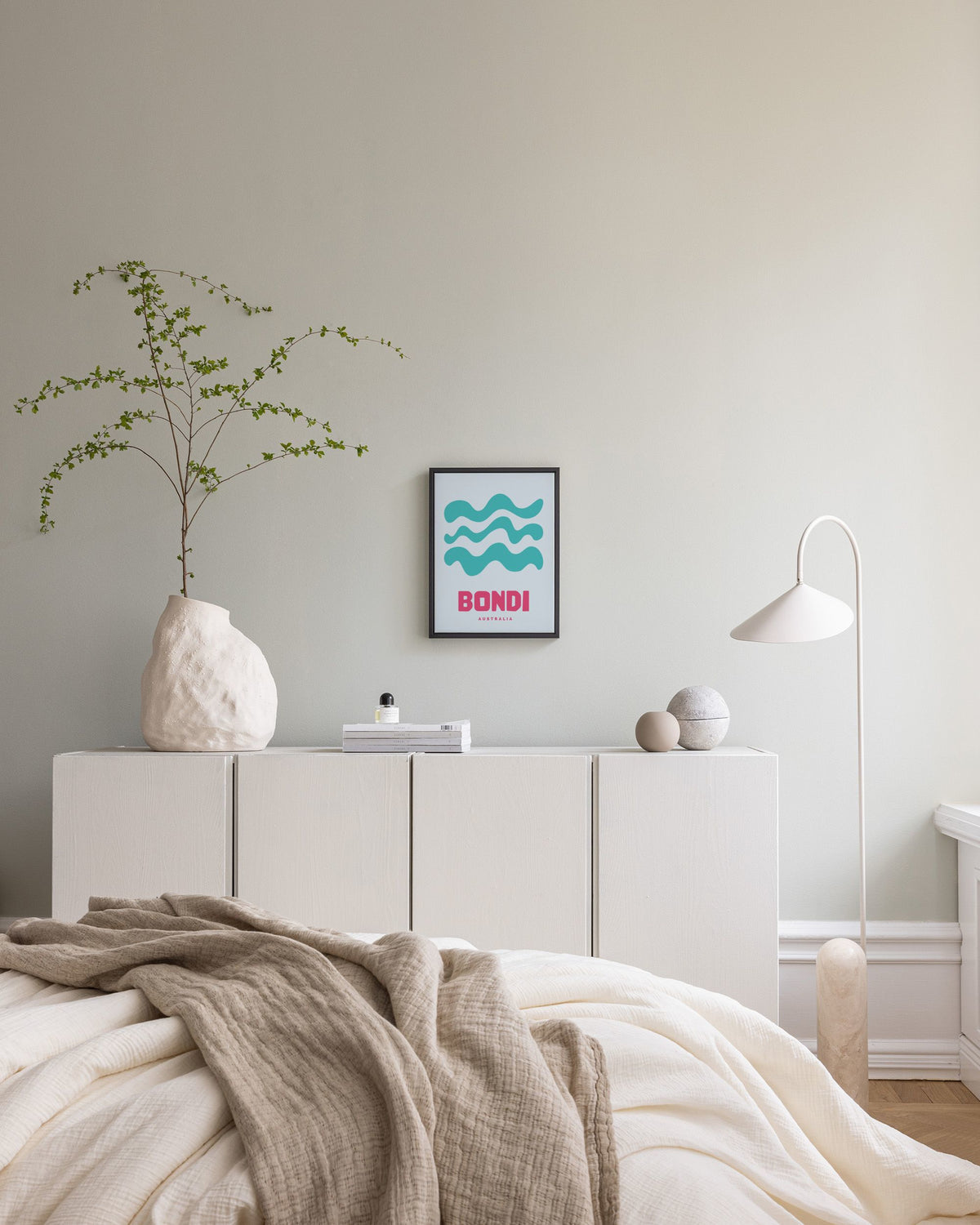 Graphic Bondi Canvas print