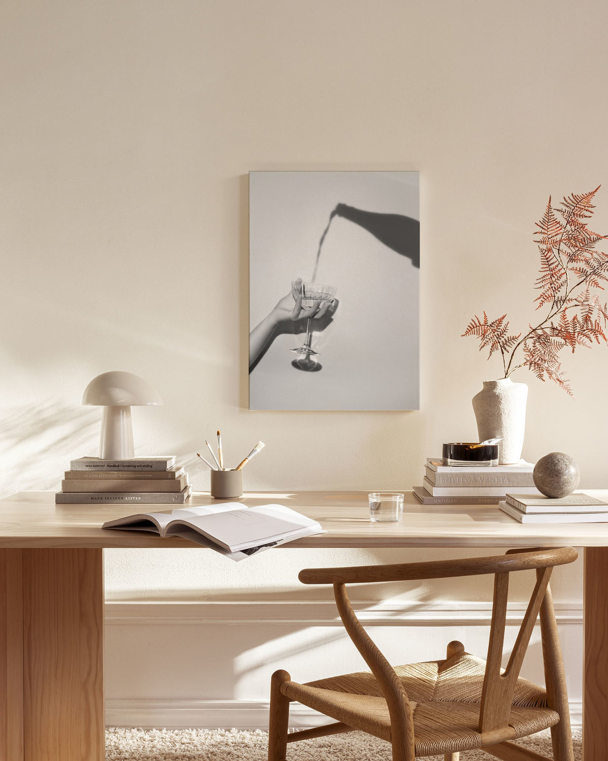 More Champagne Please Canvas print