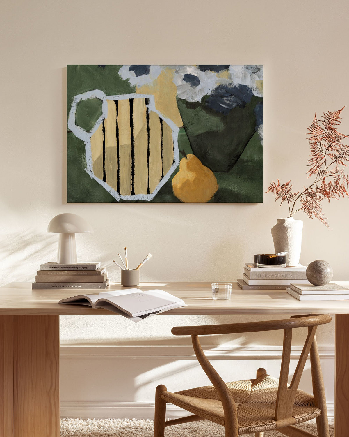 Muted Melody Canvas print