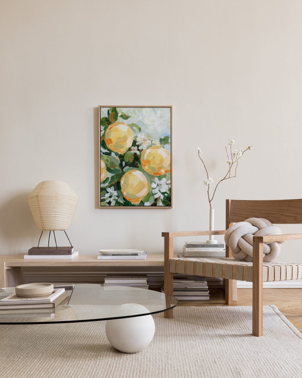 Make Lemonade Canvas print