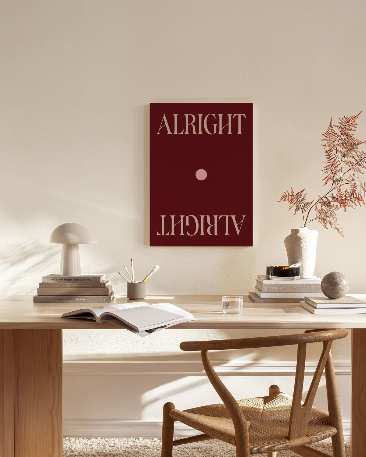 Alright Canvas print