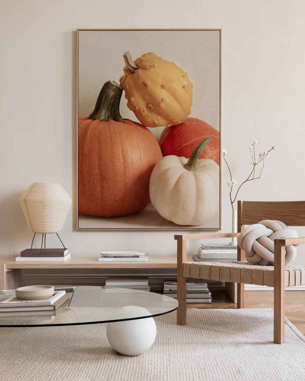 Pile of Pumpkins Canvas print