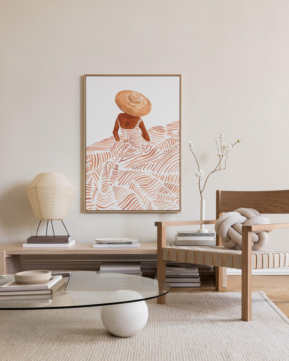 Sabina Fenn - Madame Fleur Canvas print