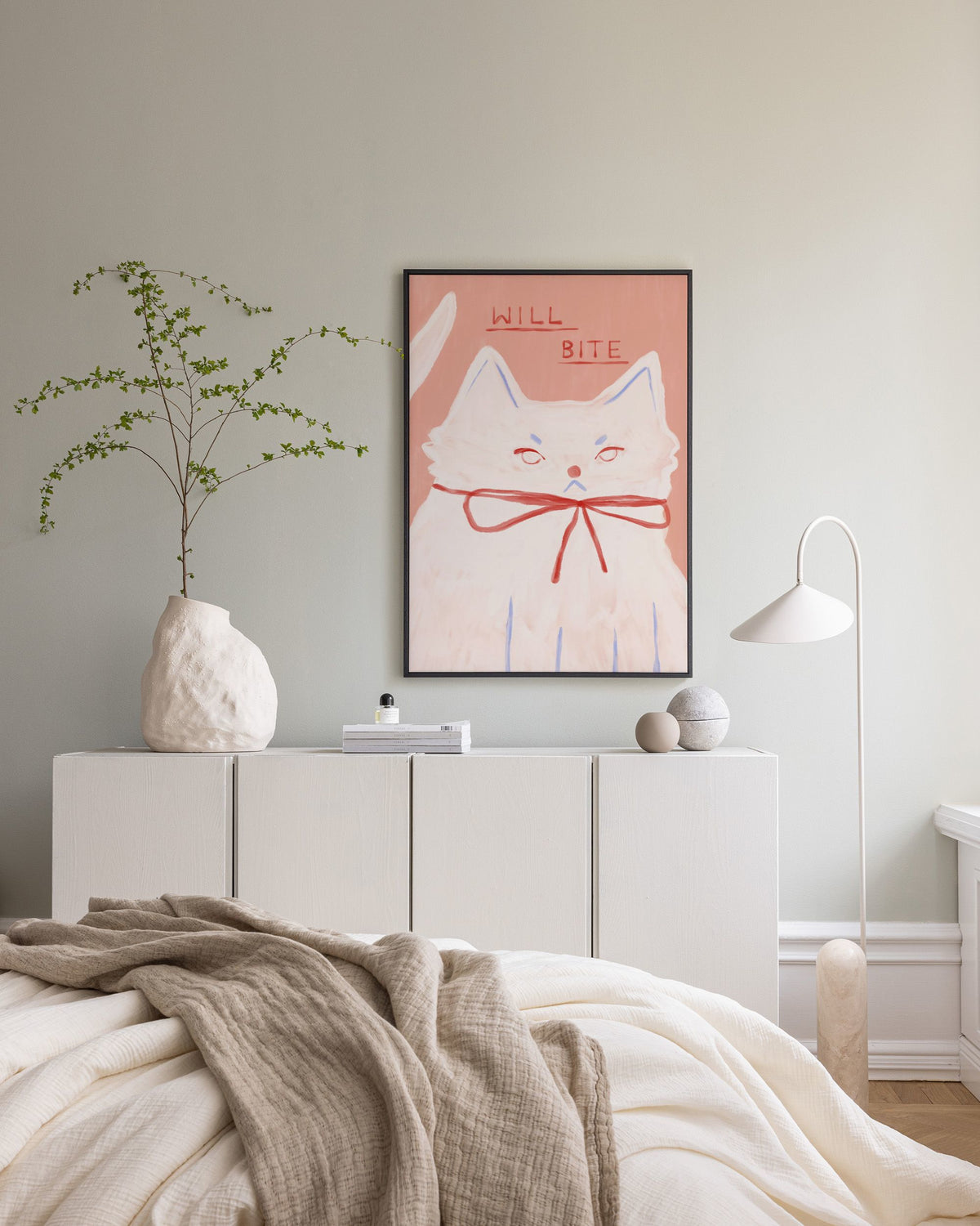 Kit Agar - Will Bite Canvas print