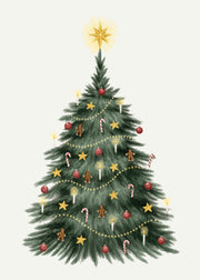 Christmas Tree Print