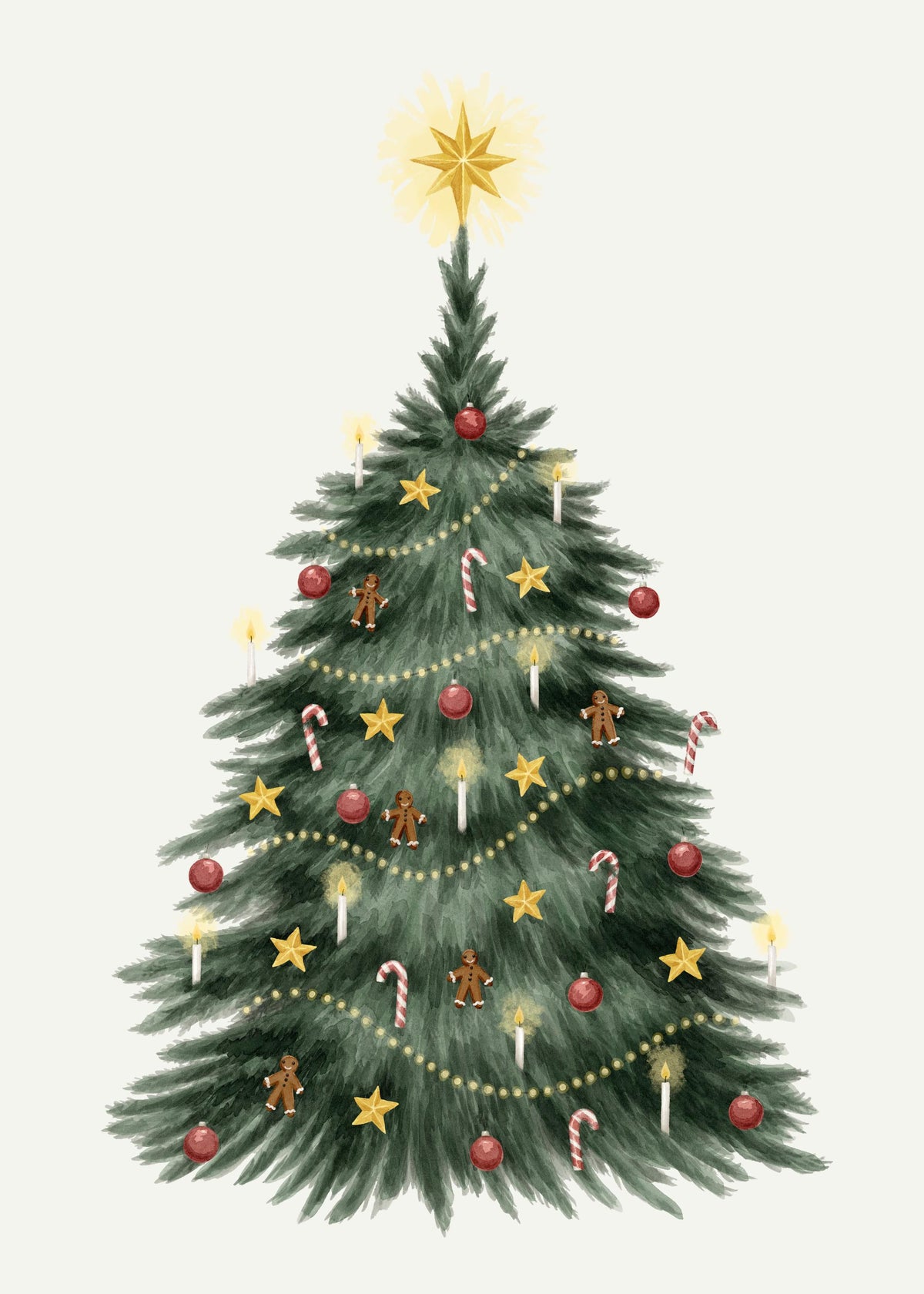 Christmas Tree Print