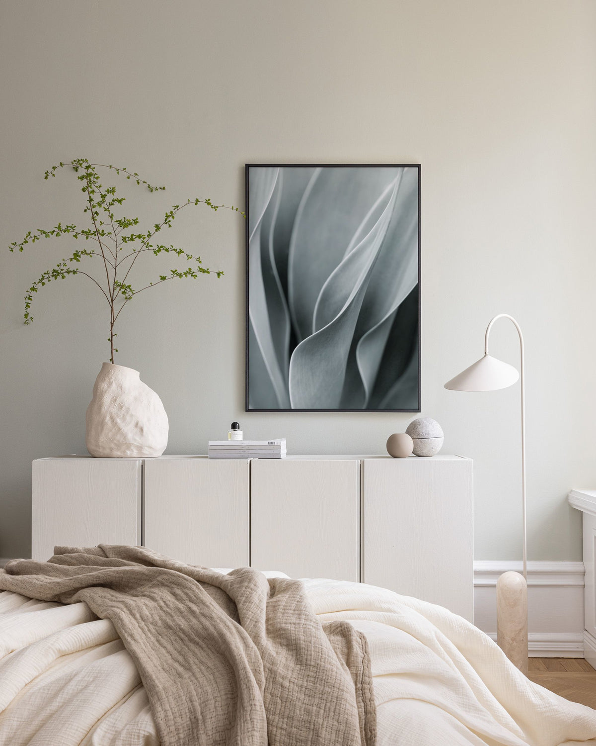 Agave Leaves No3 Canvas print