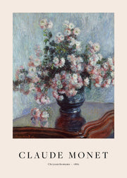 Monet - Chrysanthemums Print