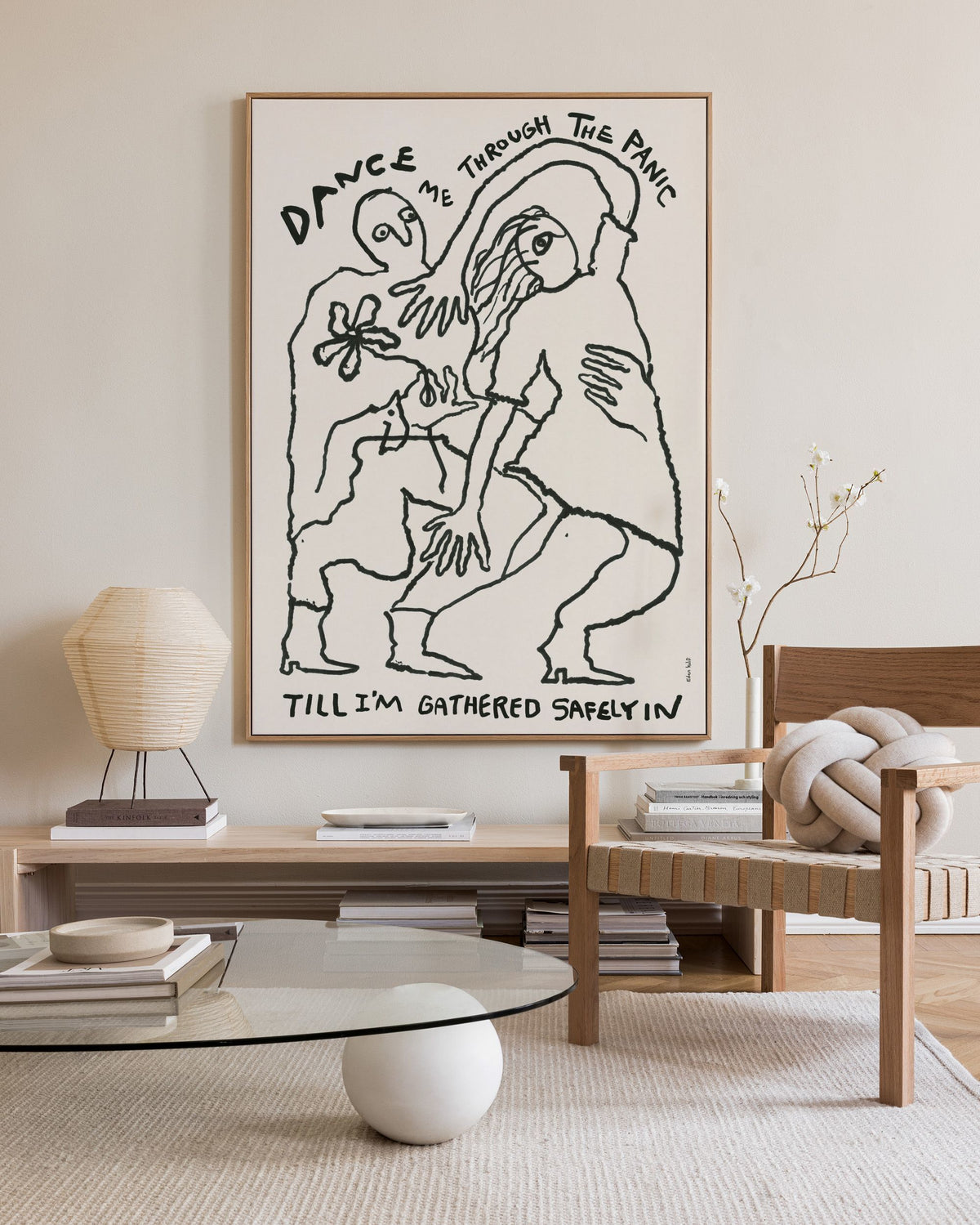 Eden Kalif - Dance Me to the End of Love Canvas print