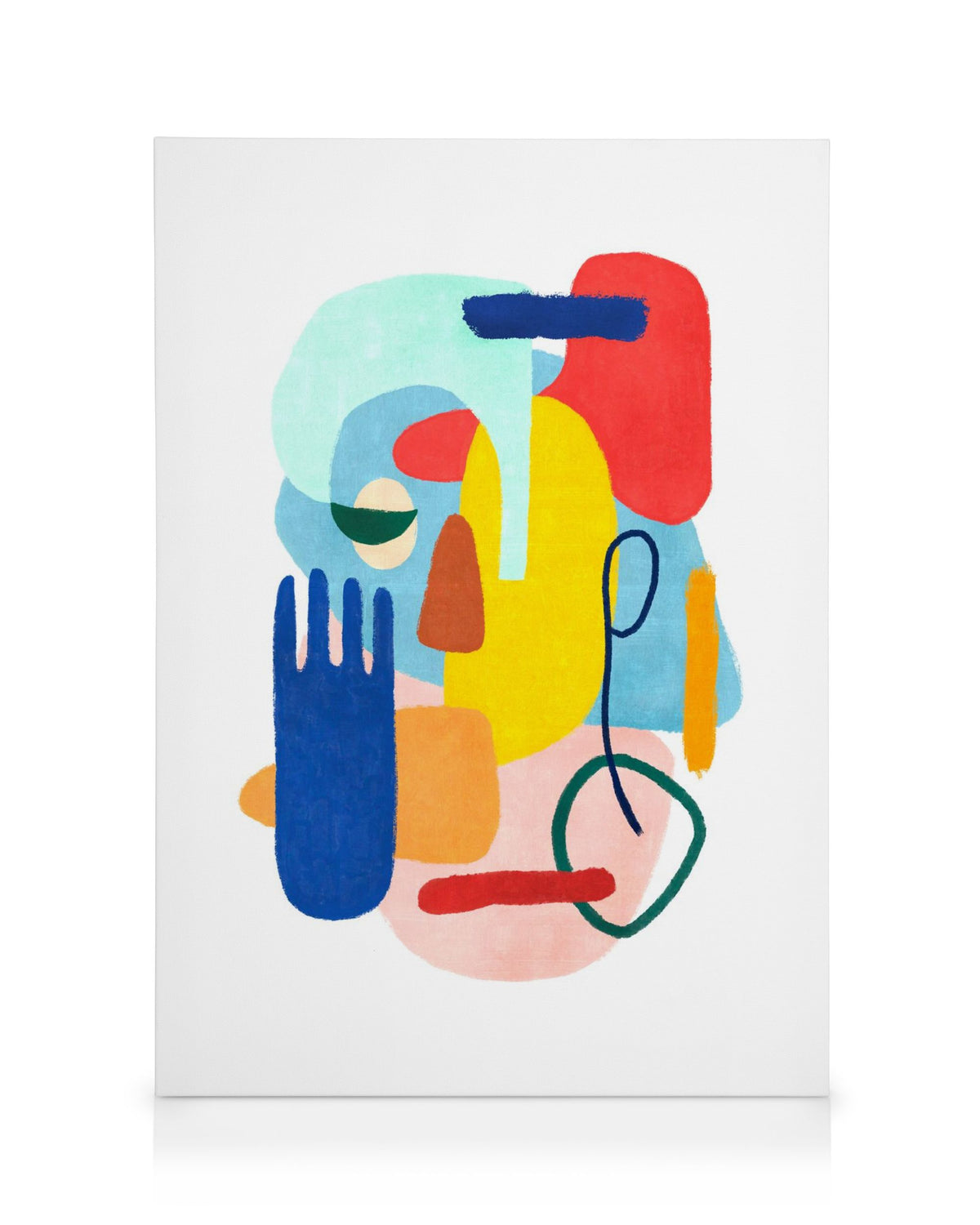 Colorful Abstract No2 Canvas print