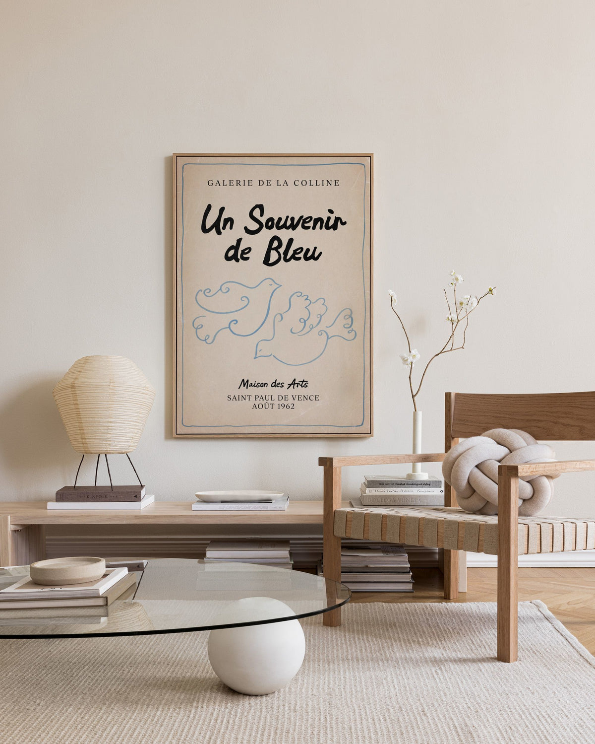 Galerie de la Colline Exhibition Canvas print