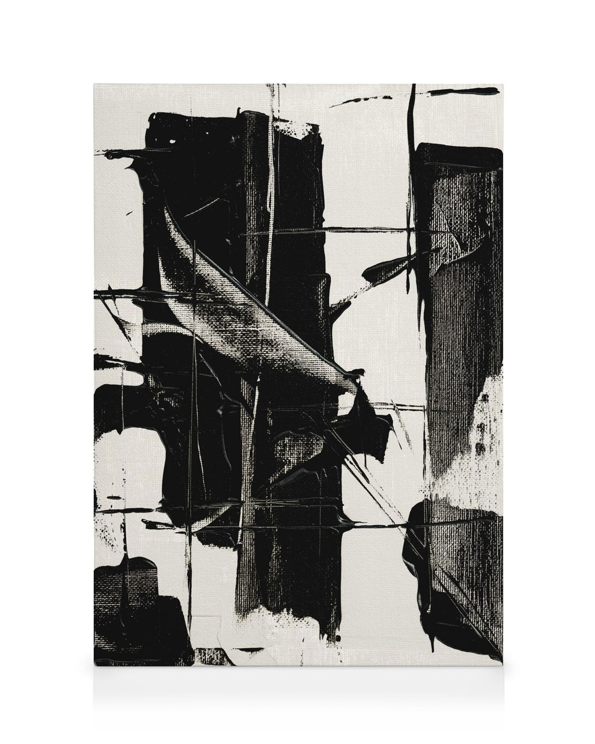 Dramatic Black Canvas print