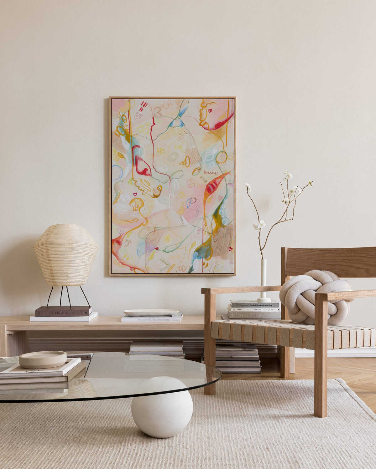 Plot Twist Canvas print