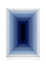 Blue Levels Canvas print