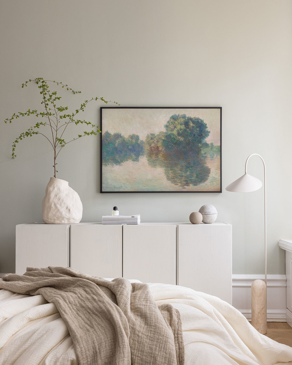 Monet - The Seine at Giverny Canvas print