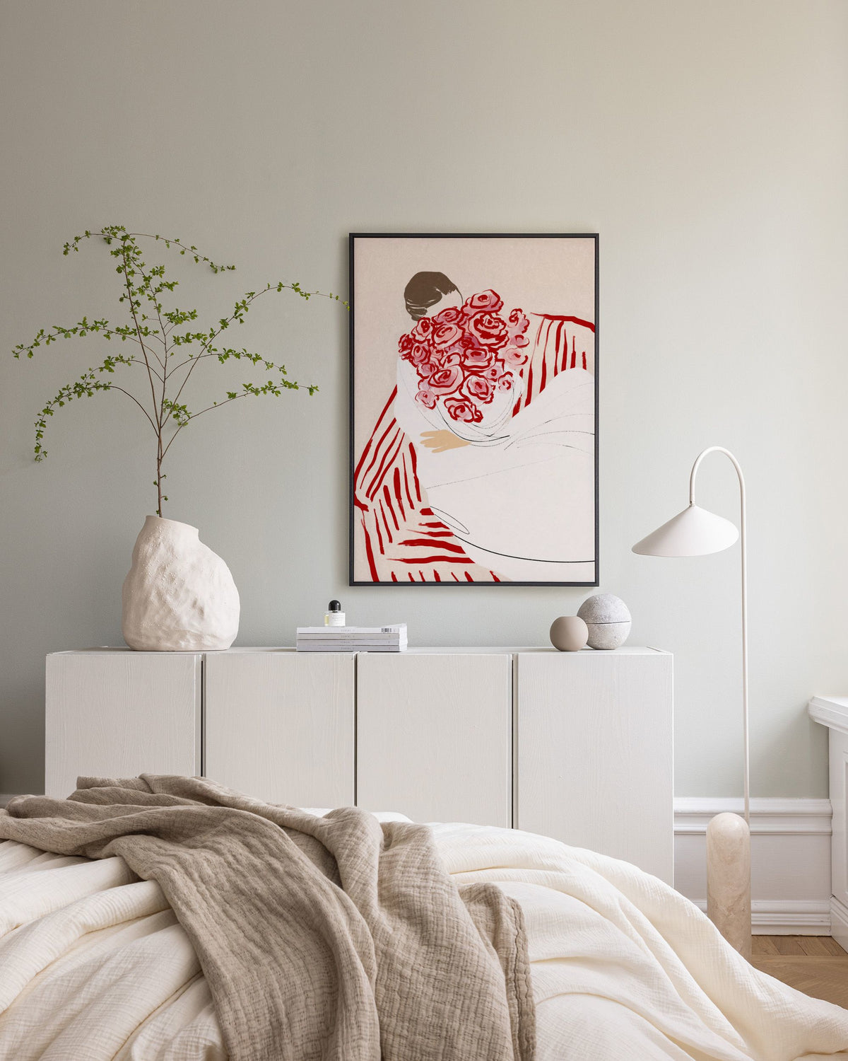 Hug of Roses Canvas