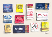 Larsen McDowell Art - Matchbook Collection No2 Plakat