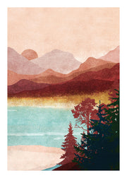 Lake Right Print